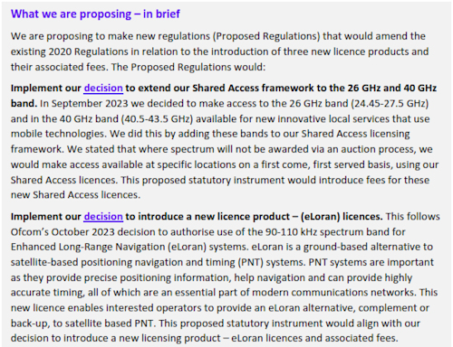 ofcom consult 2024 P1